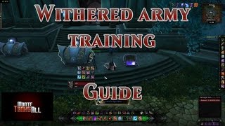 Withered Army Training Guide [upl. by Jaehne]