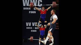 Dmitry Klokov EWC 2004 105 KG weightlifting [upl. by Lessirg277]