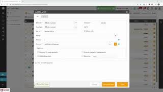 Adding Your Accounts Payable Bills  CosmoLex Support [upl. by Housum171]