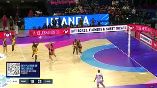 England v Uganda Match Highlights Fast5 World Netball Series [upl. by Alden]