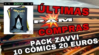 ULTIMAS COMPRAS  PACK 10 COMICS 20€ DE ZAVVI  ANÁLISIS  OFERTACÓMICS  COMICS BARATOS [upl. by Glynn]