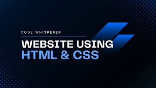 How to create a website using HTML and CSS  HTML CSS website design Project Part 5 htmlcsswebsite [upl. by Nicol]