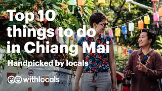 The BEST 10 Things to do in Chiang Mai 🇹🇭 Handpicked by Locals Thailand ChiangMai Travelguide [upl. by Malita510]