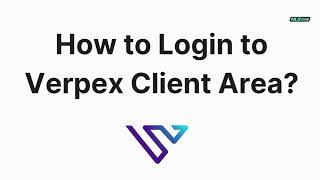 How to Verpex Client Area Login  cpanel Dashboard👉 [upl. by Beitnes]