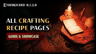 Enshrouded  Blackmire Hidden Crafting Recipes amp Their Locations [upl. by Barbour]