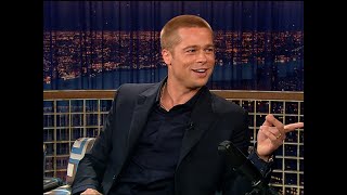 Brad Pitt on “True Romance” and “Troy”  Late Night with Conan O’Brien [upl. by Calia]