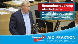 Alexander Raue Rentenbesteuerung abschaffen  Zweifachbesteuerung ist verfassungswidrig [upl. by Alyahsat]