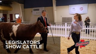 Show 916A Legislators in the Livestock Show Ring [upl. by Dore]