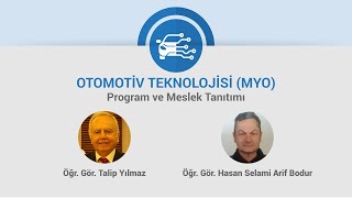 Otomotiv Teknolojisi MYO  Program ve Meslek Tanıtımı [upl. by Eliott]