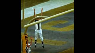 1970118 detroitlions  neworleanssaints Tom Dempsey 63yard field goal nfl [upl. by Gatias]