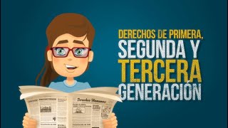 REDA Derechos de primera segunda y tercera generación [upl. by Nacul]