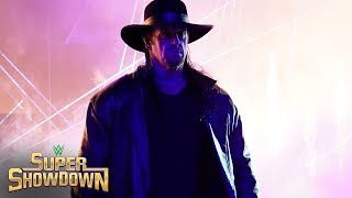 Undertaker’s shocking entrance WWE Super ShowDown 2020 WWE Network Exclusive [upl. by Ynor]