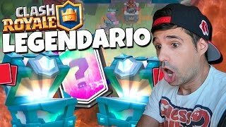 ABRIENDO EL NUEVO COFRE LEGENDARIO  CLASH ROYALE ACTUALIZACIÓN [upl. by Ylremik]