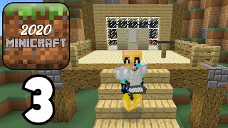 MiniCraft 2020  Survival Gameplay part 3  Survival House  GBabs [upl. by Barraza463]