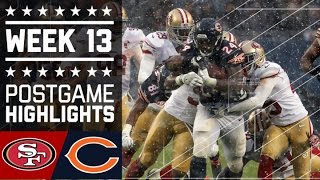 49ers vs Bears  NFL Week 13 Game Highlights [upl. by Hasan]