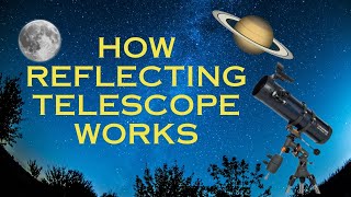 How Reflecting telescope works  Explained UrduHindi [upl. by Kreda]