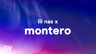 Lil Nas X  MONTERO Call Me By Your Name Lyrics [upl. by Odey]