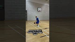 Working On Retreat Dribble Left And Right Hand [upl. by Llekram932]