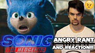 Sonic The Hedgehog Movie Rant WORST MOVIE EVER ANGRY [upl. by Ysied485]