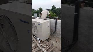 AC technician hard work 😅 please subscribe my channel 🙏motivational short [upl. by Ailime50]