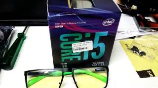 quotUnBoxing quotProcessador Intel® Core™ i58400 [upl. by Faso]