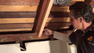 How to convert a conventional flat ceiling into a VAULTED CEILING [upl. by Euqinamod]