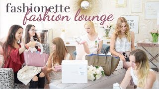 Pure Velvet x Fashionette Fashion Lounge l Get the LookDIY FMA Designertaschen interior [upl. by Nat529]