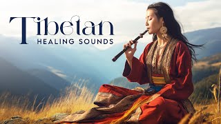 Tibetan Flute Healing Stops Overthinking Eliminates Stress Anxiety and Calms the Mind [upl. by Elime]