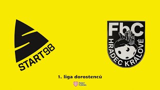 FAT PIPE Start98 VS FbC Hradec Králové 1 třetina  rozchytání a pokřik [upl. by Bobseine834]