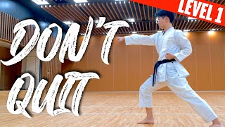 【Level 1】Follow Along This Karate Basics Routine with Japanese Instructions [upl. by Atkinson]