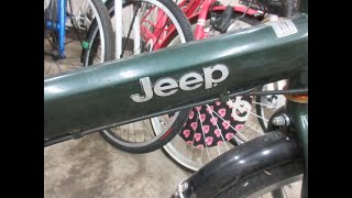 Jeep 20インチ折り畳み自転車 [upl. by Lorimer631]