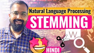 Stemming Explained in Hindi l Natural Language Processing [upl. by Dnanidref]