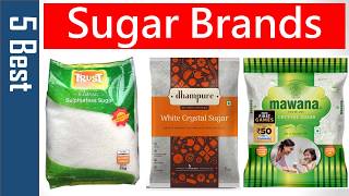 ✅5 Best Sugar Brands in India 2024 [upl. by Bobinette]