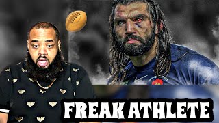 Sébastien Chabal Is An Aggressive Freak Of Nature  RUGBY REACTION [upl. by Jehovah]