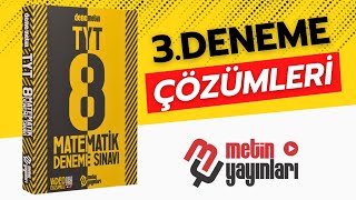 3DENEME ÇÖZÜMLERİ [upl. by Aitsirt]