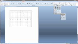 Video 1Make a graph in Microsoft Word for Math Problems [upl. by Nnaira984]