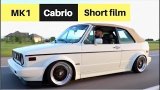 Rezas TURBO Volkswagen Golf MK1 Cabrio  SHORT FILM [upl. by Madid]