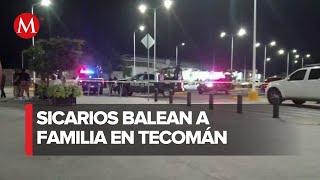 Balacera en Tecomán deja un muerto una menor resultó herida [upl. by Analla]