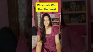 Chocolate wax hair removal wax waxing unboxing unboxingvideo amzonproduct onlineshopping blog [upl. by Akiras]