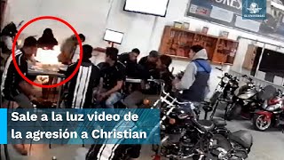 Este fue el momento en el que jóvenes prenden fuego a Christian [upl. by Notnel88]