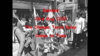 Olympic Torch Relay 2012 part 2 Swindon Town Centre [upl. by Tommy]