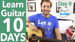 Guitar Lesson 9  Open Chords And The Most Common Strumming EVER [upl. by Reifel]