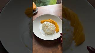 The only mango sticky rice recipe you need 🍚🥭 baking sweet desset bakingvideo [upl. by Ieluuk454]