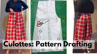 How to make Culottes Pattern [upl. by Yriek]