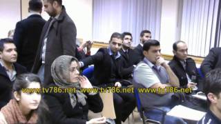 London Trouble during Zulfiqar Mirzas speech [upl. by Novelc]