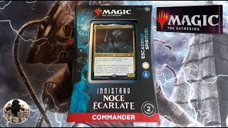 Ouverture du deck Commander Escadron Spirituel de lédition Innistrad Noce Ecarlate mtg [upl. by Seymour]