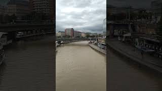 Vienna Danube after the floods wien  hochwasser donau [upl. by Moody884]