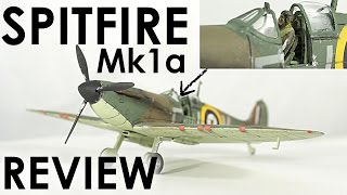 Airfix Spitfire Mk1a Review  Model Aircraft [upl. by Leikeze291]