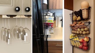 34 Super Inventive Ways to Organize a Tiny Kitchen [upl. by Hayimas497]