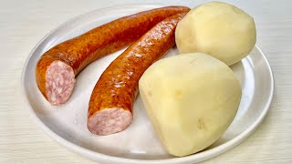 If You Have Kielbasa Sausage and Potatoes at Home Make This Quick and Super Easy Dinner Recipe [upl. by Yanffit]